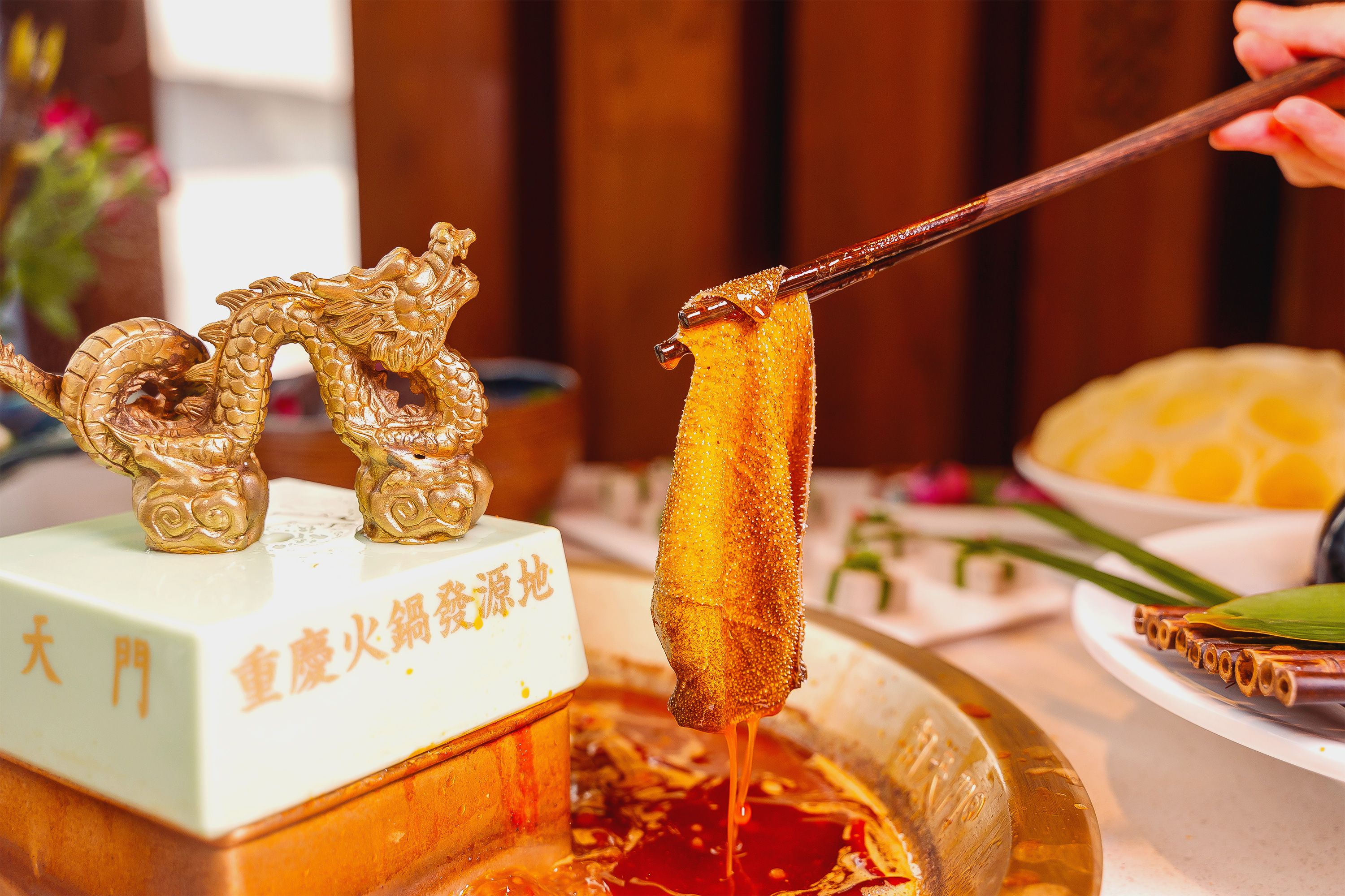 重慶火鍋加盟店，為什么毛肚如此受歡迎？